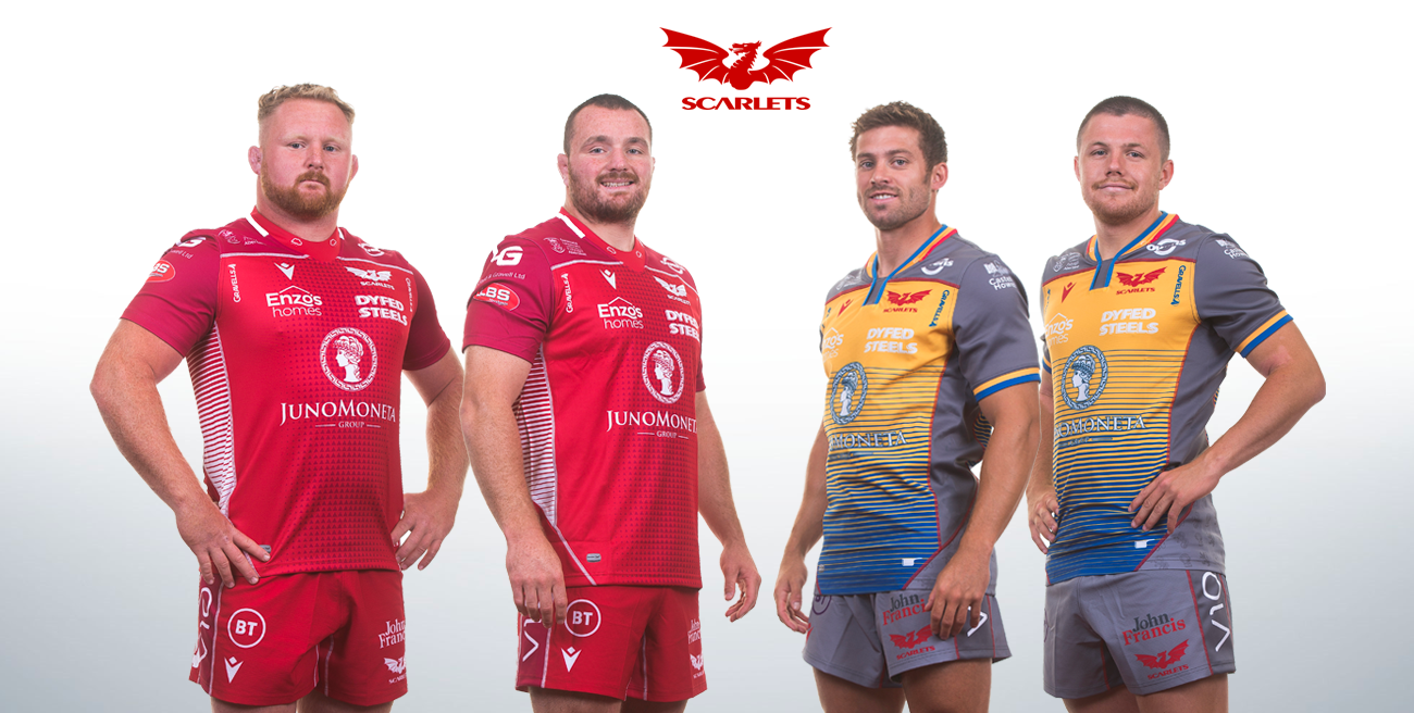 scarlets rugby jersey