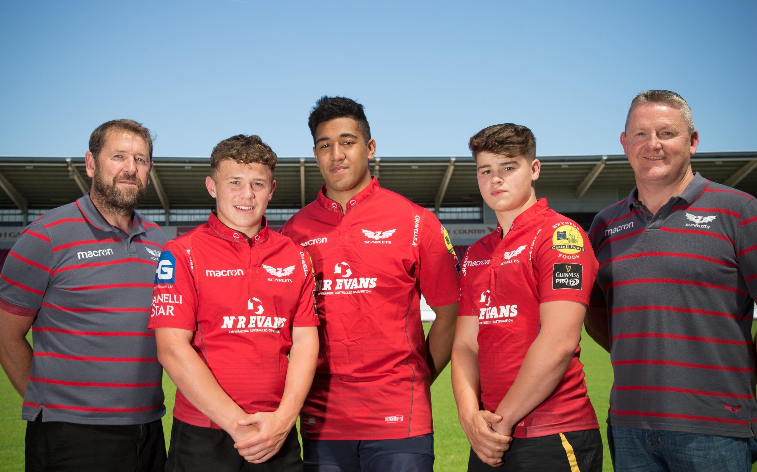 Scarlets Academy new recruits Scarlets Rugby
