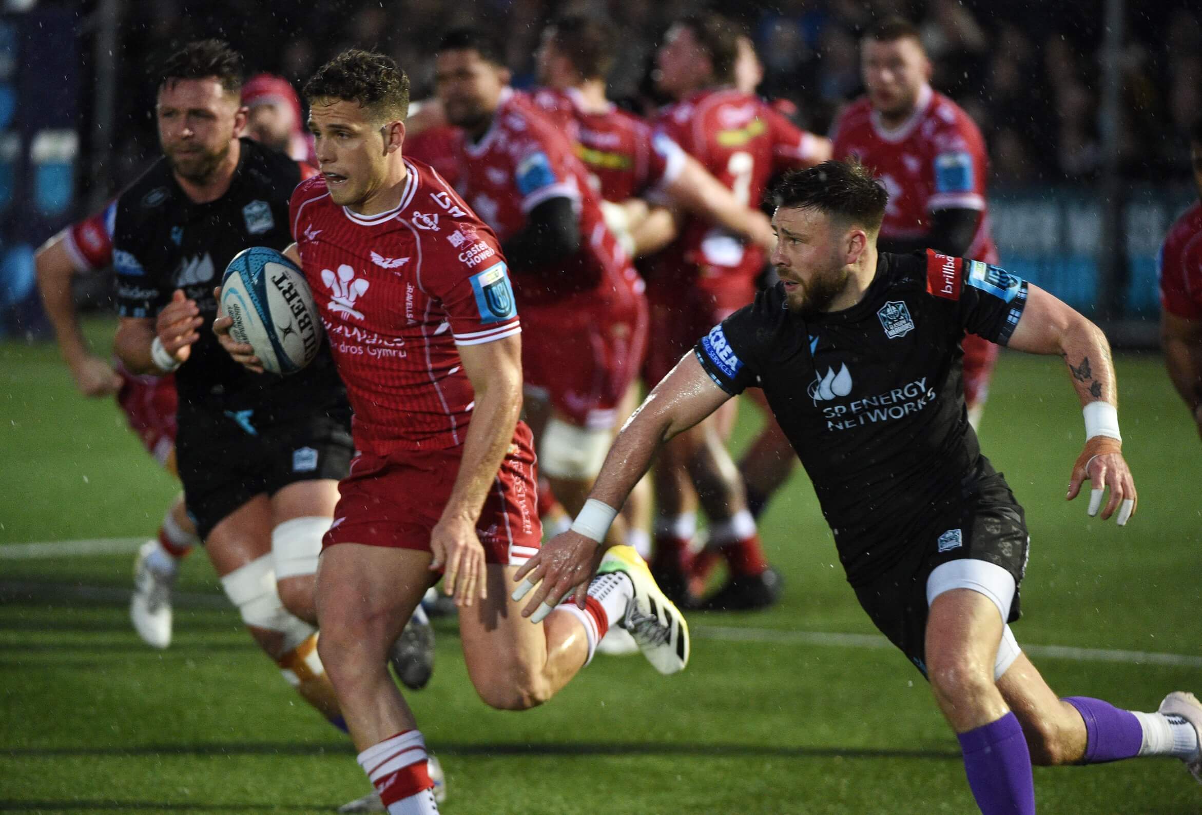 Scarlets denied in Glasgow monsoon