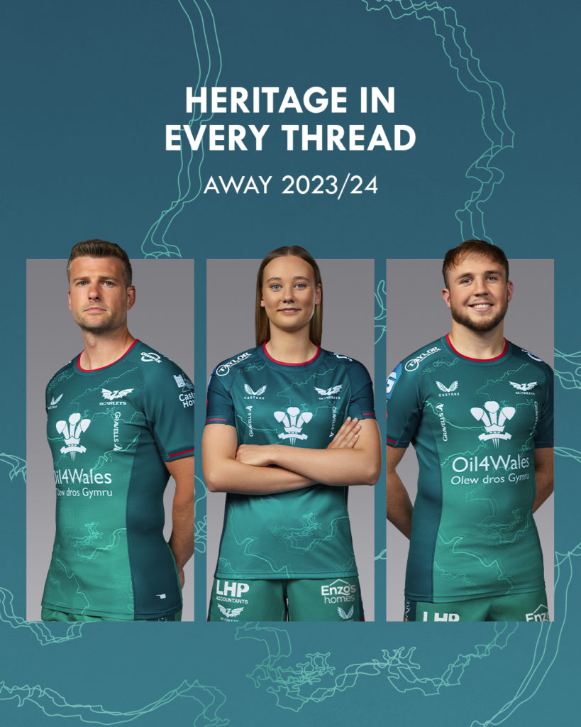 Scarlets unveil new away kit for 202324 season Scarlets Rugby