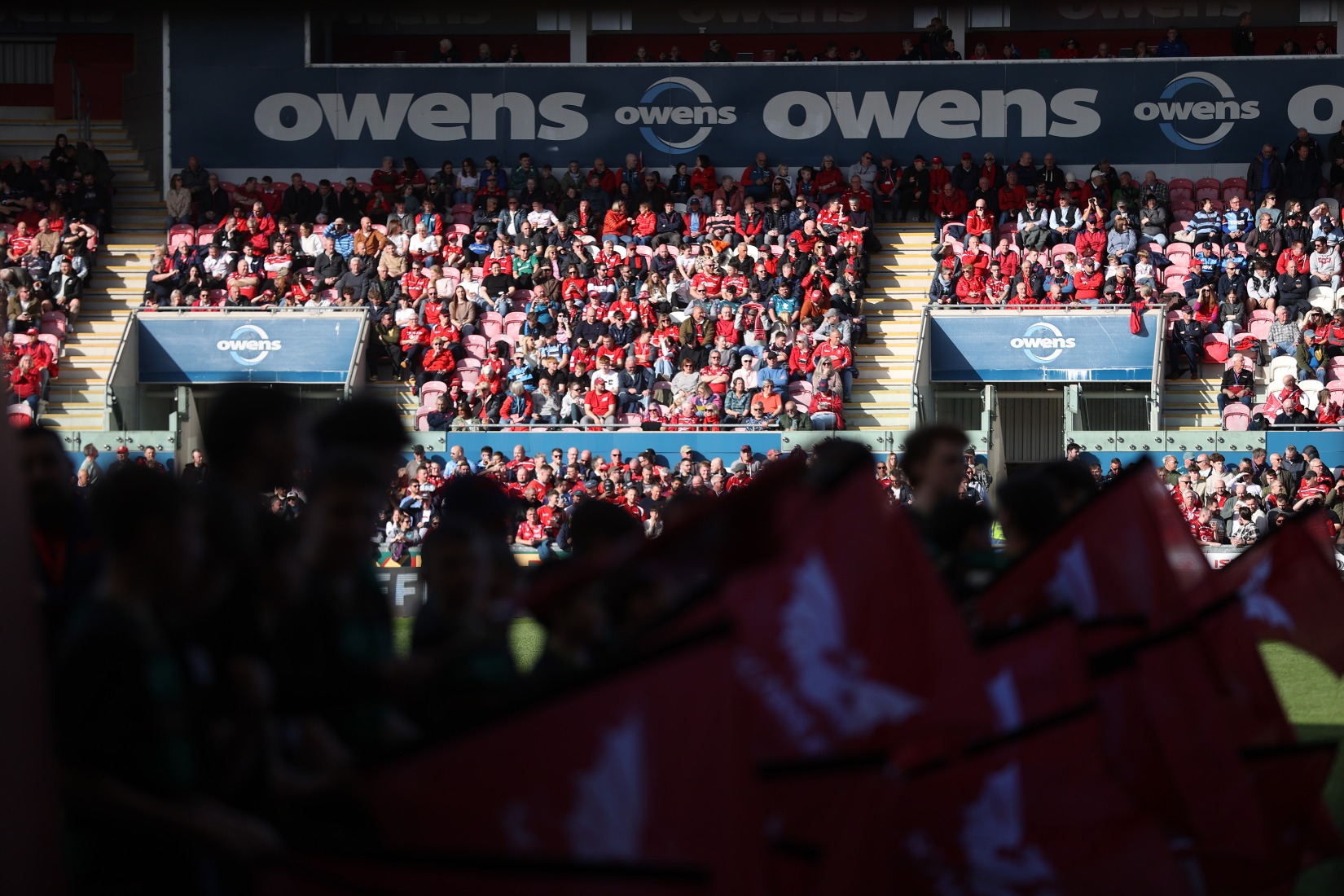 Scarlets Rugby Stands Enjoy all the action in the Owens Group North Stand - Scarlets Rugby